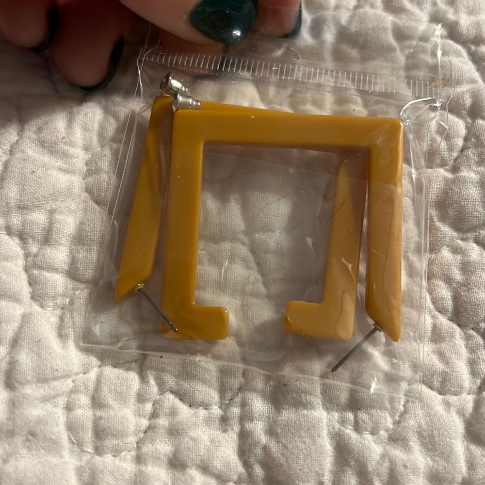New Square Earrings